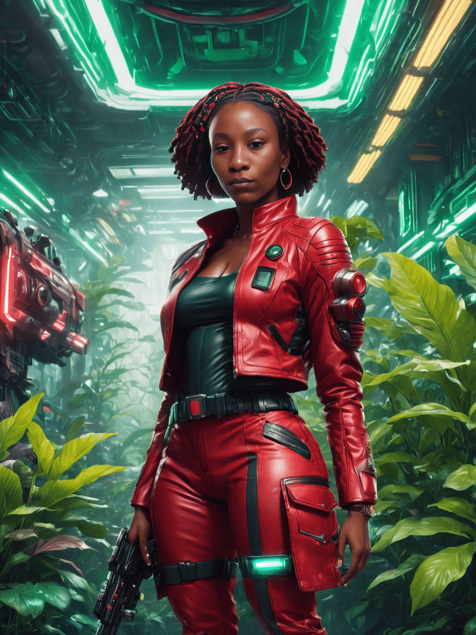 Zama Shange invisioned by gencraft